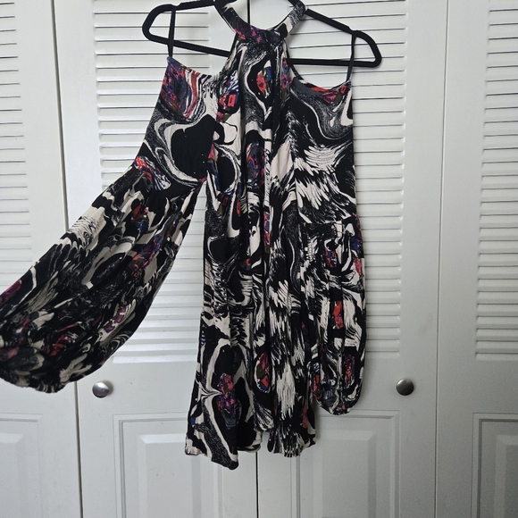 Free People Drift Away Tunic Dress Multicolor Size Medium - Picture 3 of 8